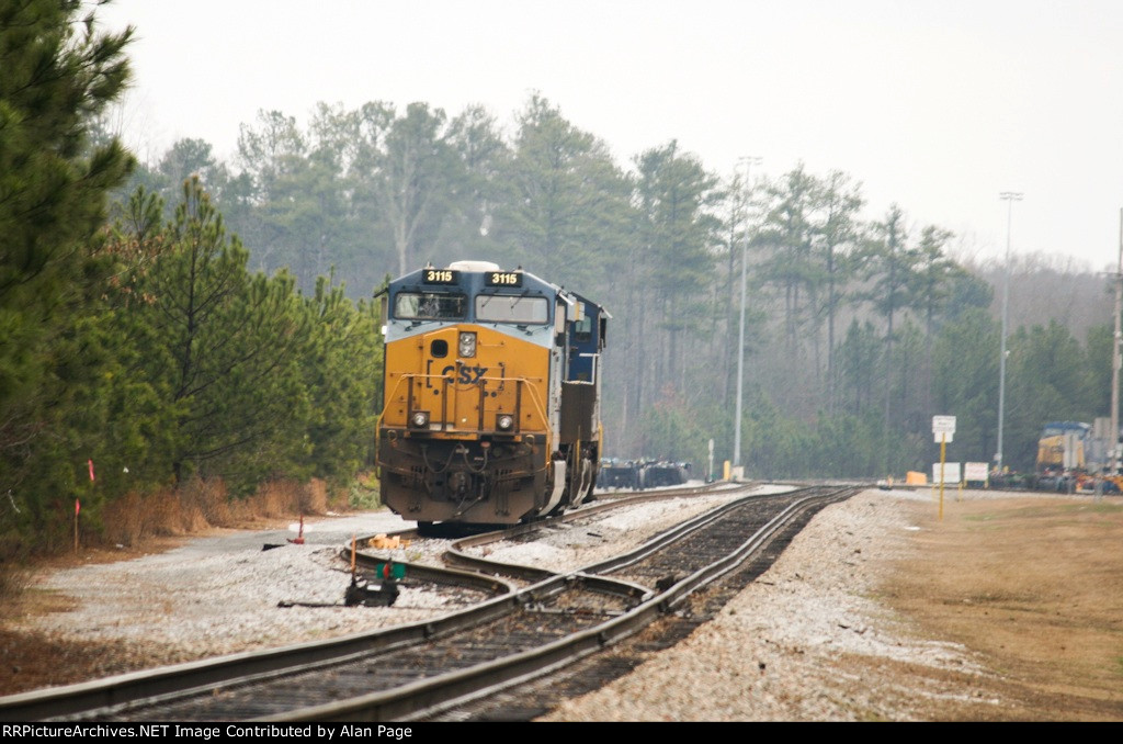 CSX 3115 and 52